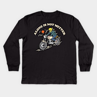 classic bikers Kids Long Sleeve T-Shirt